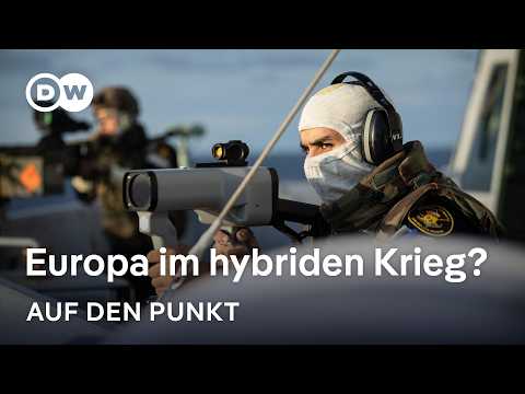 Drohnen, Cyberangriffe und Sabotage: Hybrider Krieg aus Russland? | Auf den Punkt