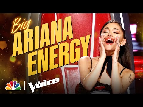 Ariana Grande Brings the ENERGY! | The Voice 2021