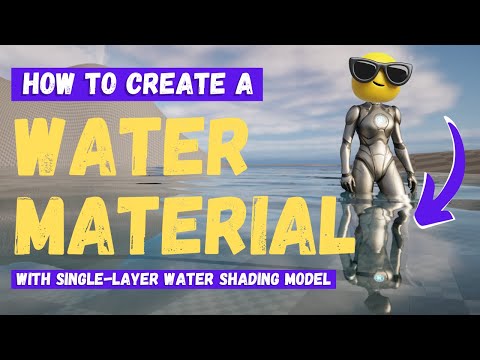 How To Create A Water Material - Unreal Engine 5 Materials Tutorial