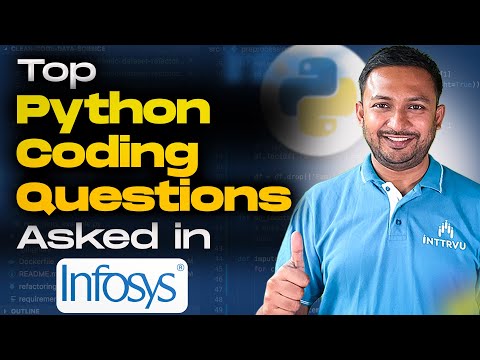 Infosys Python Interview Questions | Hands-on Python Coding