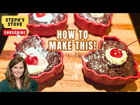 How to Make Easy Chocolate Pots de Crème | Rich French Dessert - Steph’s Stove 