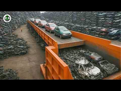 Extreme Dangerous Wood Chipper &amp; Shredder Demolitions: Crushing Everything in Sight! #3