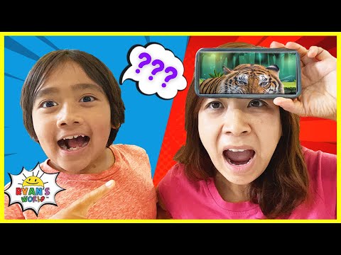 Heads Up Challenge Guessing Game with Ryan