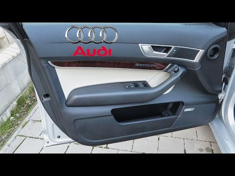 Audi A6, S6, RS6, Allroad C6/4F 2004-2011, Door Panel Removal - How To Remove the Door Panel