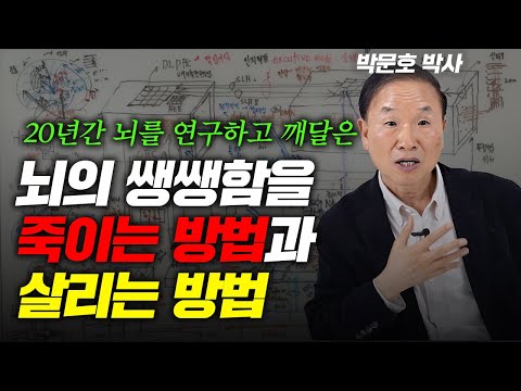 당신 뇌의 총명함을 올려야 하는 이유. 이 영상을 보고 나면 신기하게도 우리의 뇌 구조가 보이실 겁니다. (박문호 박사)