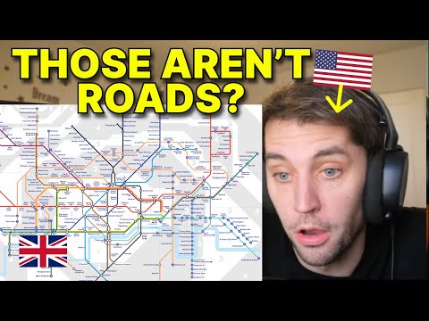 American reacts to the Amazing London "Tube" system and public transport