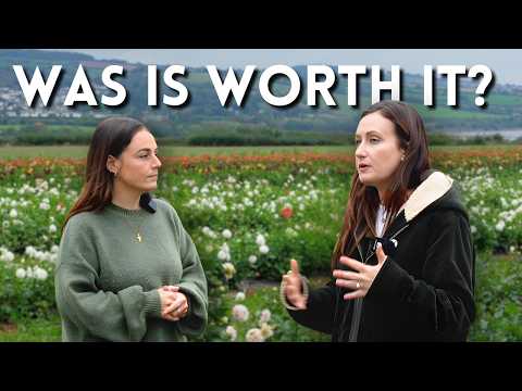 She Planted 5,000 Dahlias On Her Farm... Here's What Happened