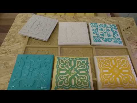 DIY TILES. TWO WAYS TO MAKE TILES. PART 2