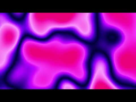 2h Psychedelic Dark Cyberpunk Neon Background | Soothing Music 4K