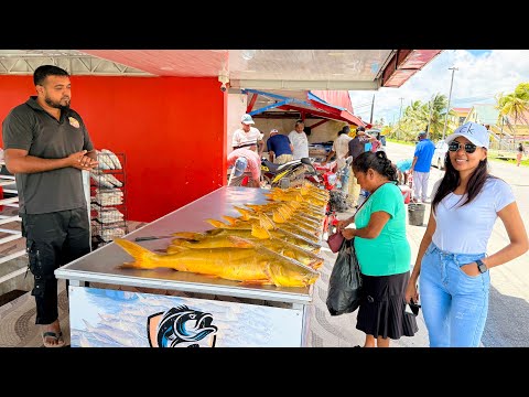 GUYANA’S NEWEST MARKET || FRESH GILBAKA @ FISH R US WINDSOR FOREST #170