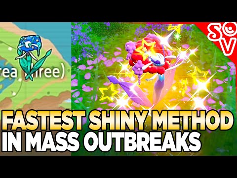 The FASTEST Way to Hunt Shiny Pokemon in Mass Outbreaks - Pokemon Scarlet and Violet