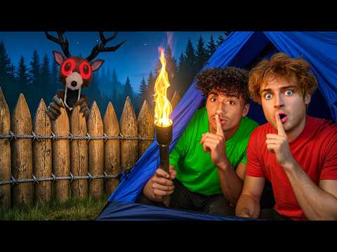 I Survived 99 Nights in the Forest IN REAL LIFE! (Roblox)