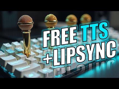 Free TTS in Any Voice with Lipsync | E2 F5 TTS Tutorial + FaceFusion 3 | Zero Shot Text To Speech