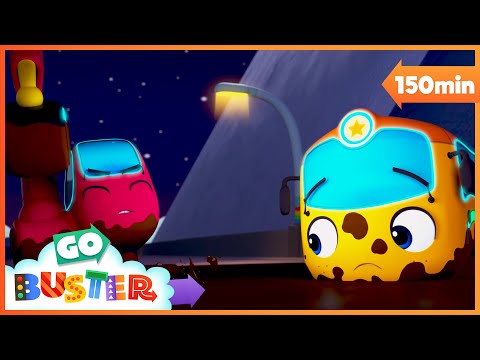 🫠 Stuck In The Mud! | Go Learn With Buster | Videos for Kids