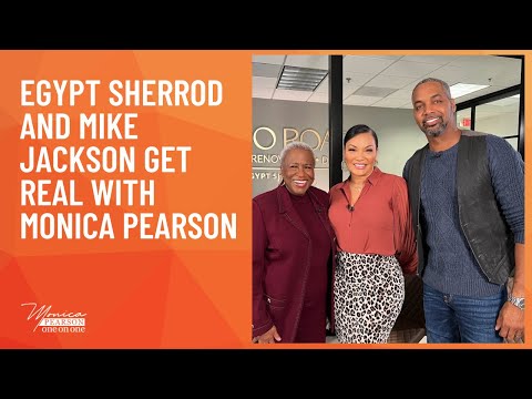 Egypt Sherrod and Mike Jackson talk about marriage and real estate | Monica Pearson One on One