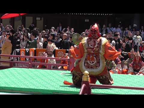 雅楽 2016春 明治神宮 宮内庁楽部 右方還城楽 // Gagaku Bugaku Genjoraku