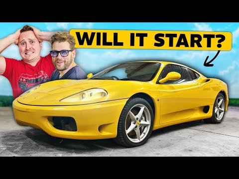 EVERYTHING WRONG WITH MY CHEAP CRASHED FERRARI (AND FIRST START?!)