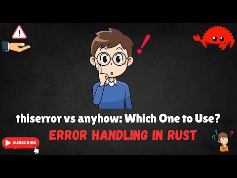 Rust Error Handling Explained: thiserror vs anyhow (Best Practices)