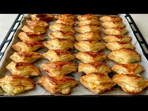 THIS METHOD IS A COOKING PIECE❗️PRACTICAL AND CRUNCHY, LAYERED PASTRY RECIPE💯Past varieties