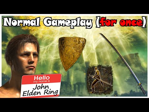 I played Elden Ring the NORMAL Way....