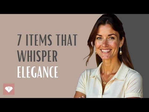 7 Items That Transform a Middle-Class Woman into a High-Class Lady (Without Anyone Noticing)