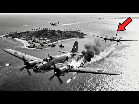 美國飛行員檢查了一架被繳獲的日本「貝蒂」轟炸機，發現它的油箱沒有防護措施，機翼一中彈就爆炸