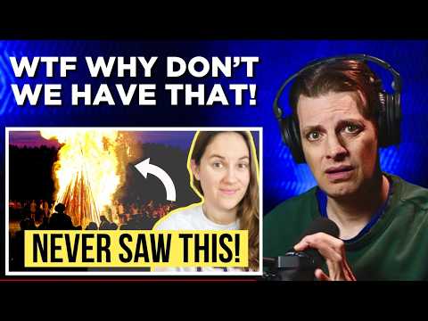 American Reacts to 7 British Holidays!