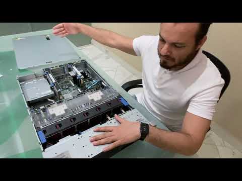 Servers hardware components - HPE DL380 - مكونات السيرفر