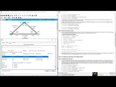 6.2.4 Packet Tracer - Configure EtherChannel