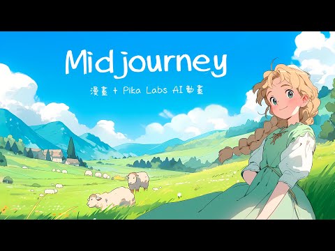史上最強的漫畫助手來了！使用 Midjourney 建立角色 + 分鏡設計 🎨 同場加映 Pica Labs AI 動畫！