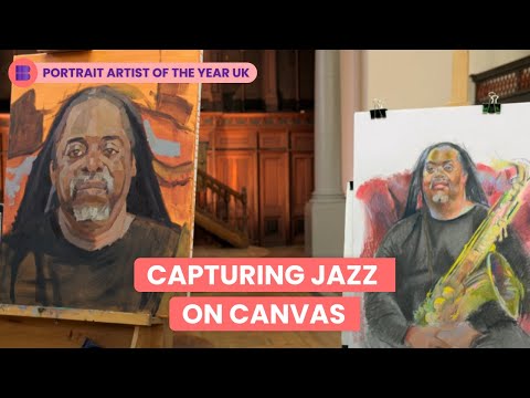 Courtney Pine's Stunning Portrait | Portrait Artist of the Year UK