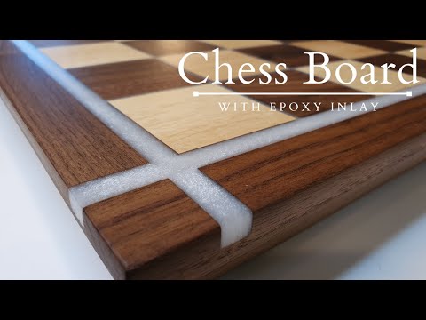 How would you make this chess board?  This is my answer to that question...