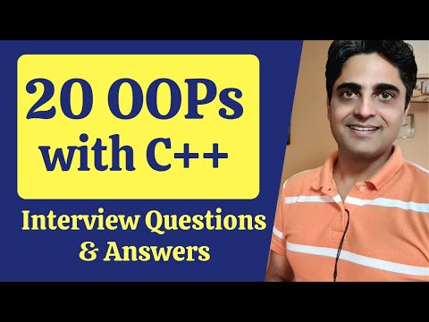 20 OOPs with C++ Interview Questions & Answers - Object Oriented Programming Interview for Placement