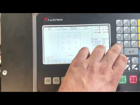 Короткий ролик по запуску станка