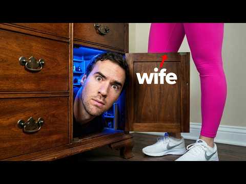 I Built a Secret Man-Cave in My House