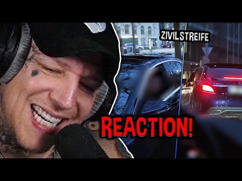 Zivilpolizei JAGT Mercedes-POSER.. 😬🚨 Polizeistreife Nord Reaktion | MontanaBlack Reaktion
