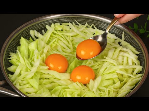 Simply mix eggs with cabbage – Grandma's old recipe is brilliant!