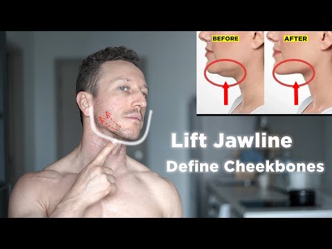 How To Lift Your Jawline And Define Cheekbones, 1 Minute Face Massage