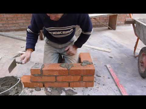 Brick corner laying. Mistakes and their solutions. Nivok111