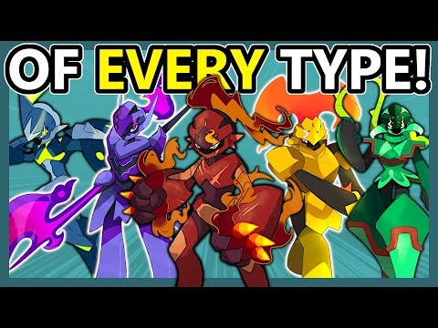 A Ceruledge/Armarouge of EVERY TYPE!