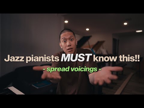 Jazz Pianists of All Levels MUST Know Spread Voicings!! Here's Why + Examples From Misty & More