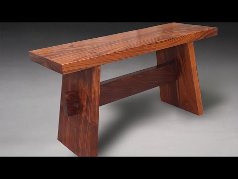 How to Build a Japanese Inspired Bench