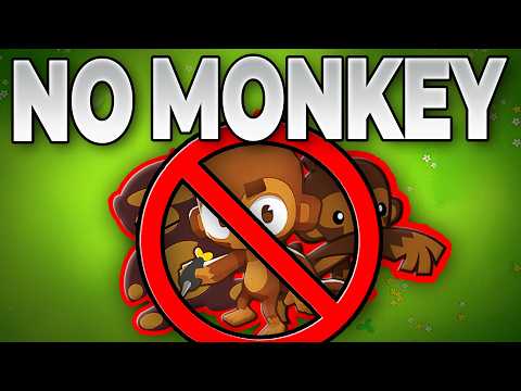 Can You Beat EVERY Bloons TD Game WITHOUT Any Monkeys?