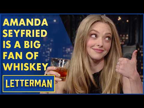 Amanda Seyfried Has Had A Few Drinks | David Letterman