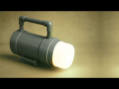 Super Energy-Saving Homemade Flashlight – 10 Years Without Charging!