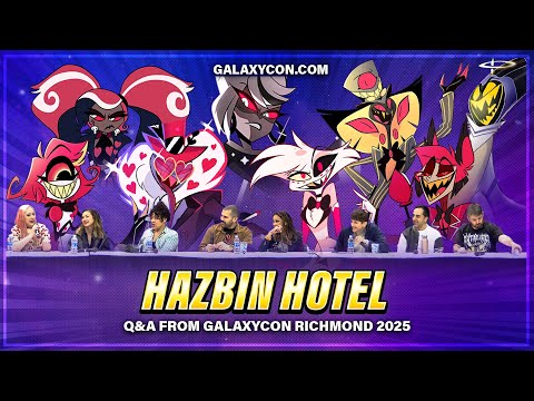 Hazbin Hotel Q&A | GalaxyCon Richmond 2025