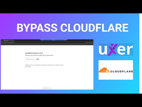 How to Bypass Cloudflare Verification