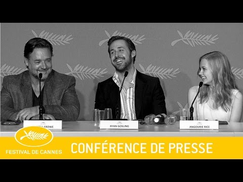 THE NICE GUYS - Press Conference -EV - Cannes 2016