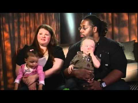 Biracial Couple Gives Birth to Twins: One Black, One White | Good Morning America | ABC News