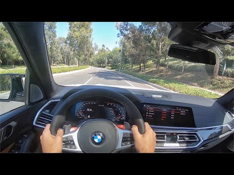 2020 BMW X5 M Competition POV Test Drive (ASMR)